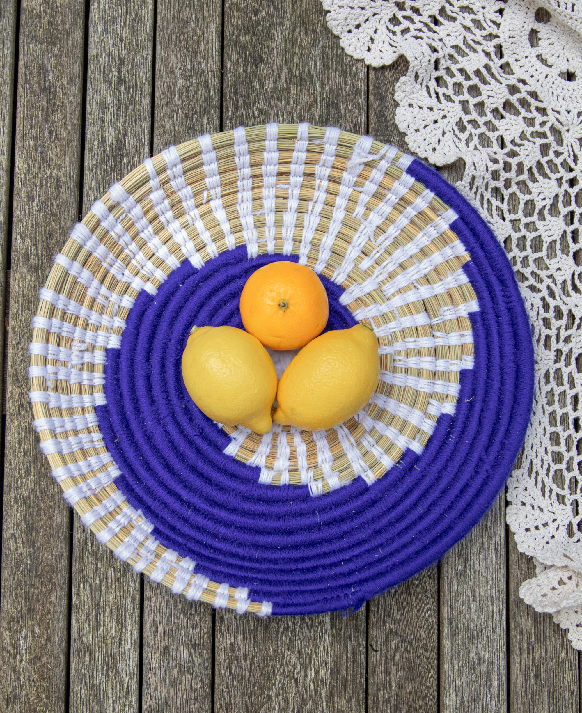 Moroccan Wool Plate - 009