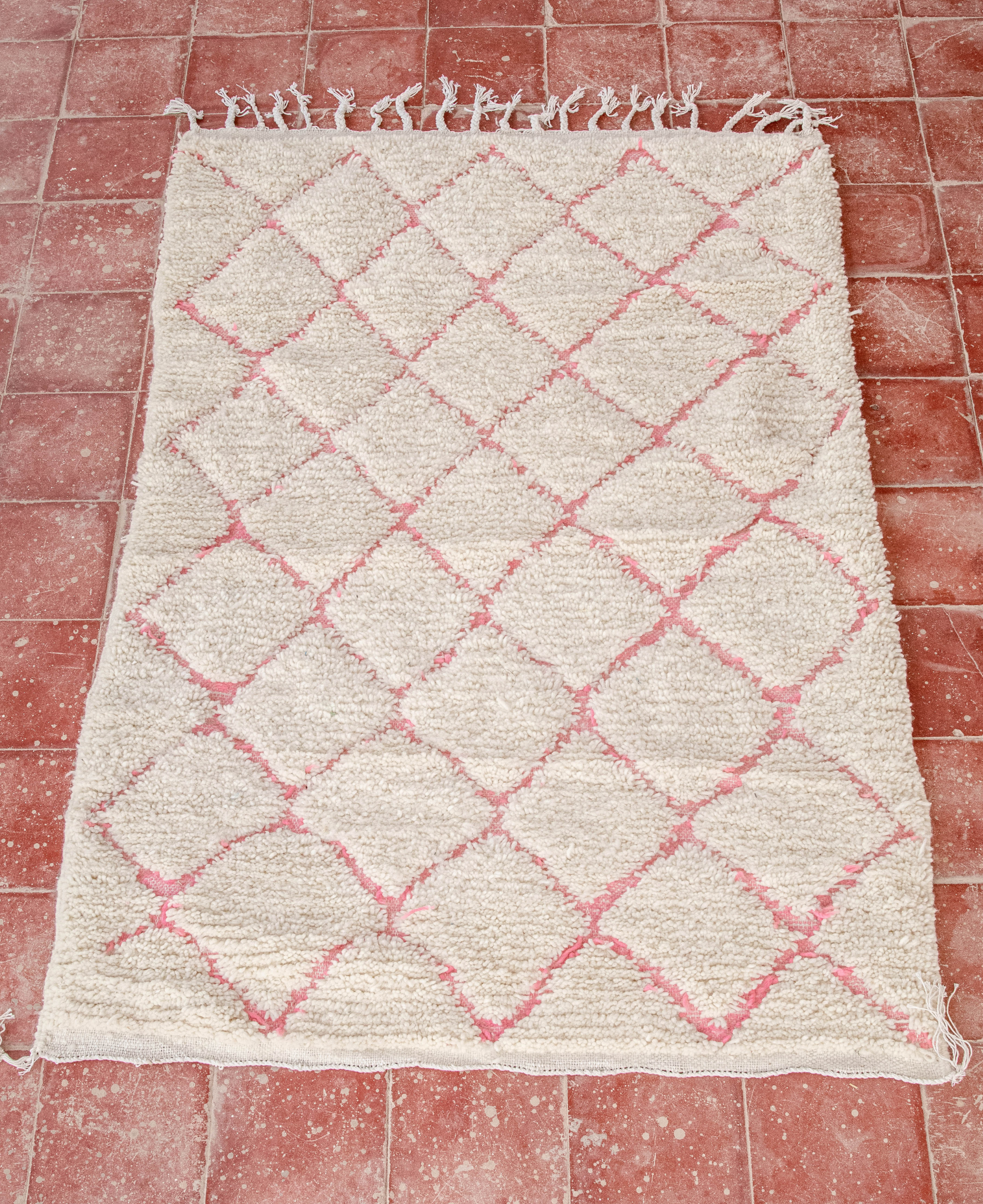 Moroccan Berber Beni Ourain Rug
