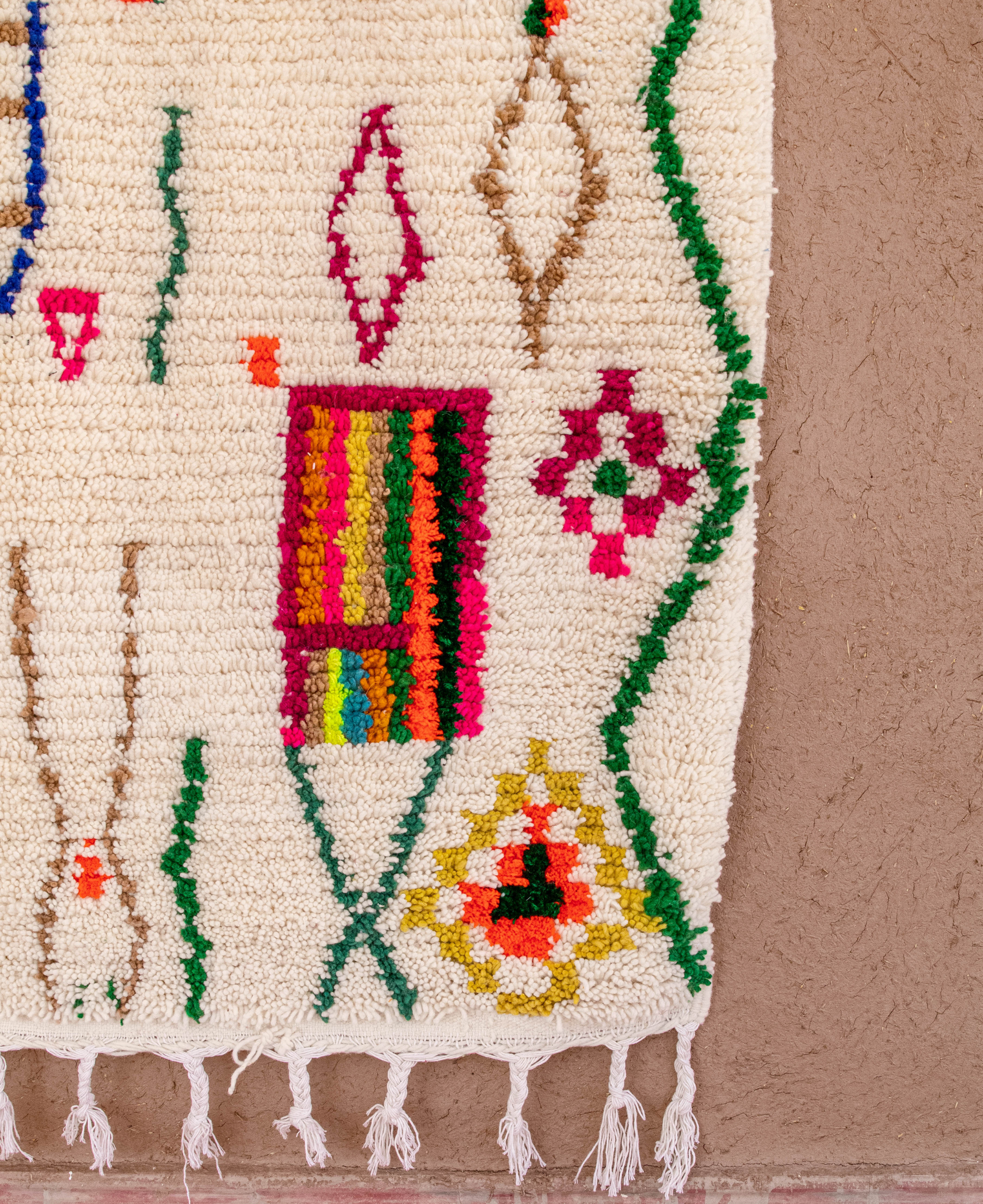 Moroccan Berber Beni Ourain Rug