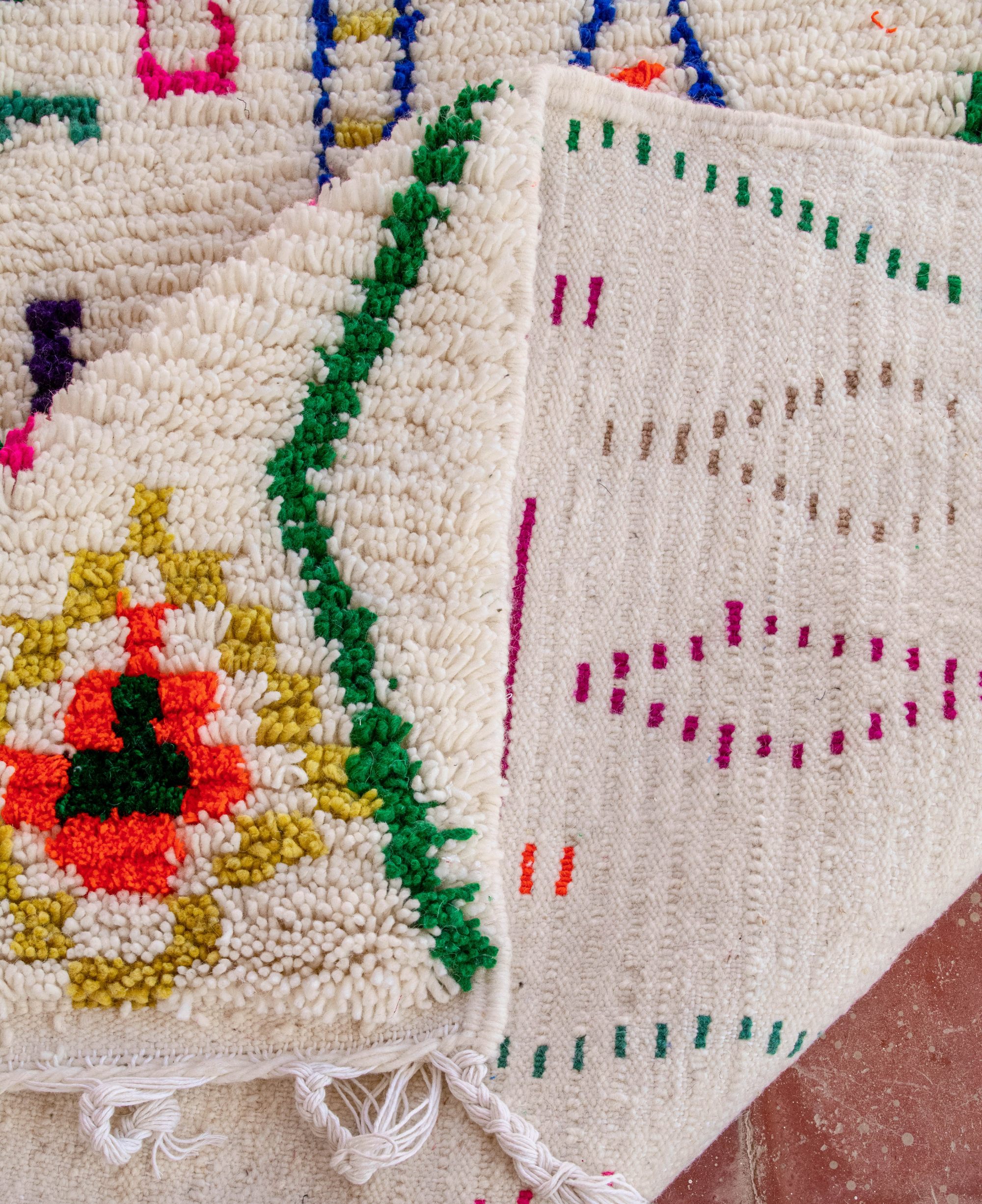 Moroccan Berber Beni Ourain Rug