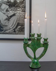 Vintage Tamegroute Handmade Candlestick Holder
