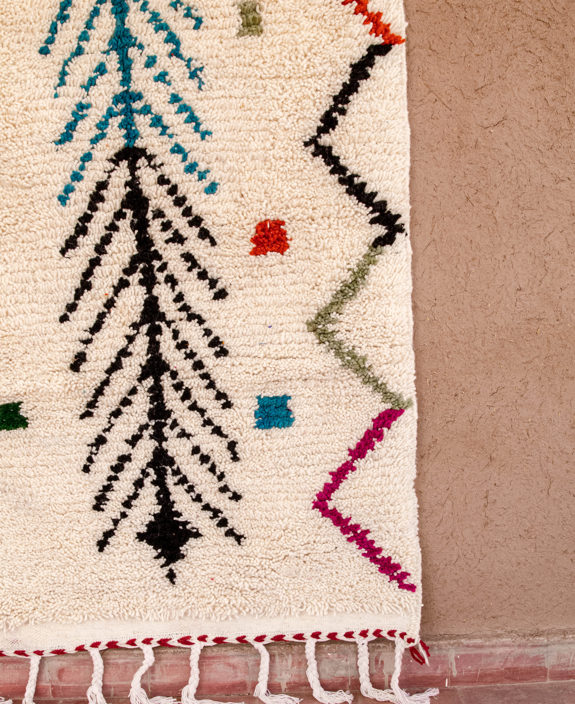 Moroccan Berber Beni Ourain Rug