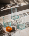 Recycled Moroccan Clear Tumbler/Highball Glass