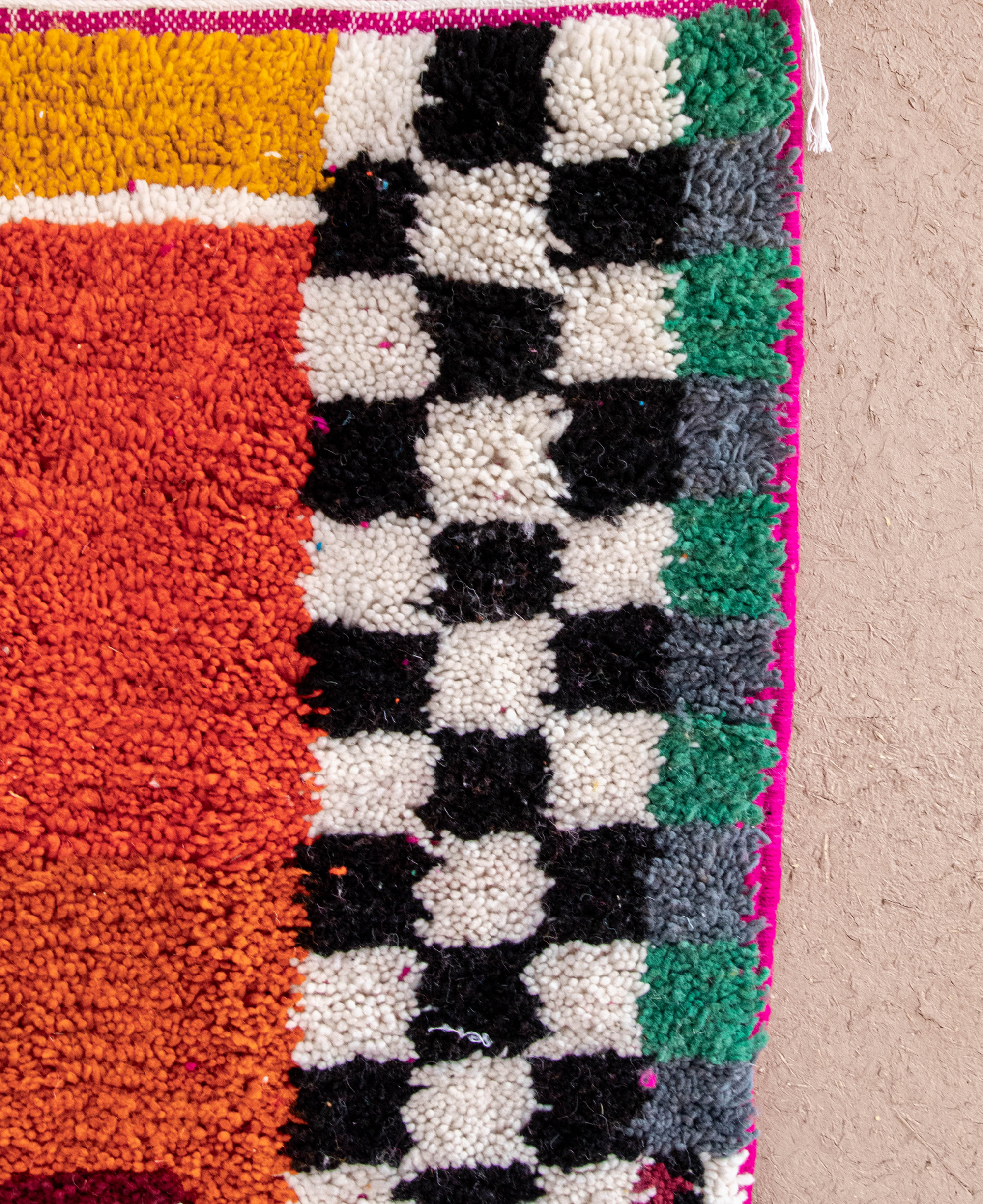 Moroccan Berber Beni Ourain Rug