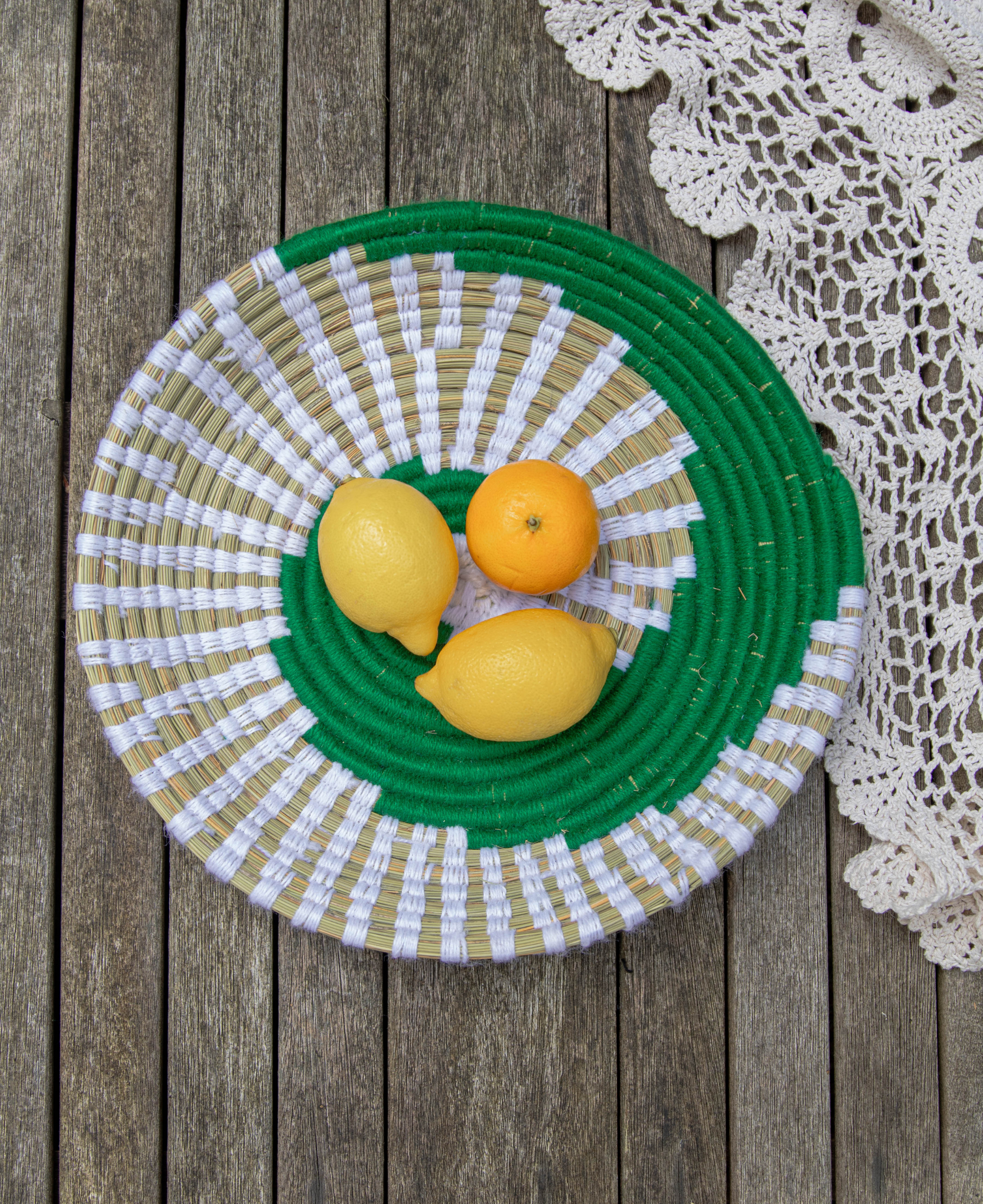 Moroccan Wool Plate - 013