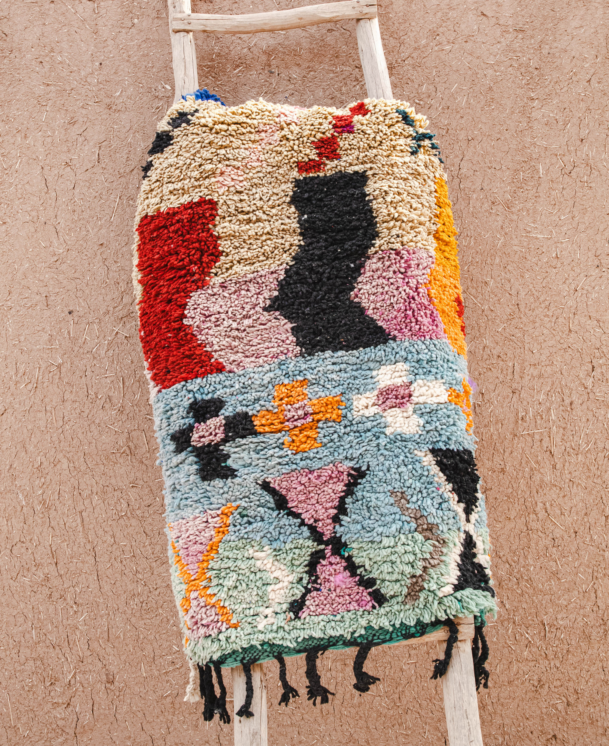 Moroccan Berber Beni Ourain Rug
