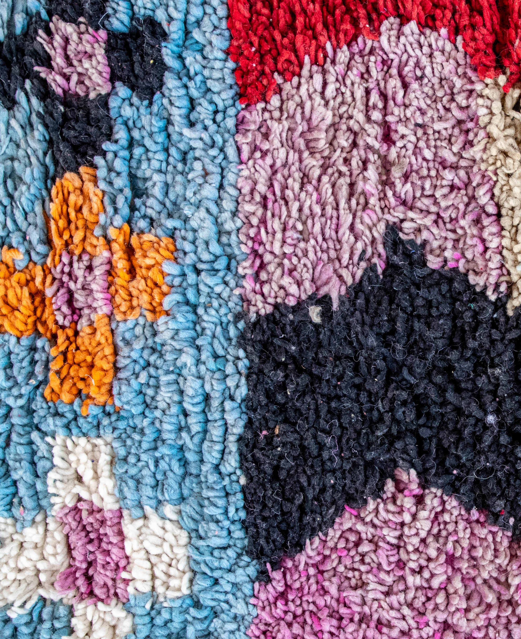 Moroccan Berber Beni Ourain Rug