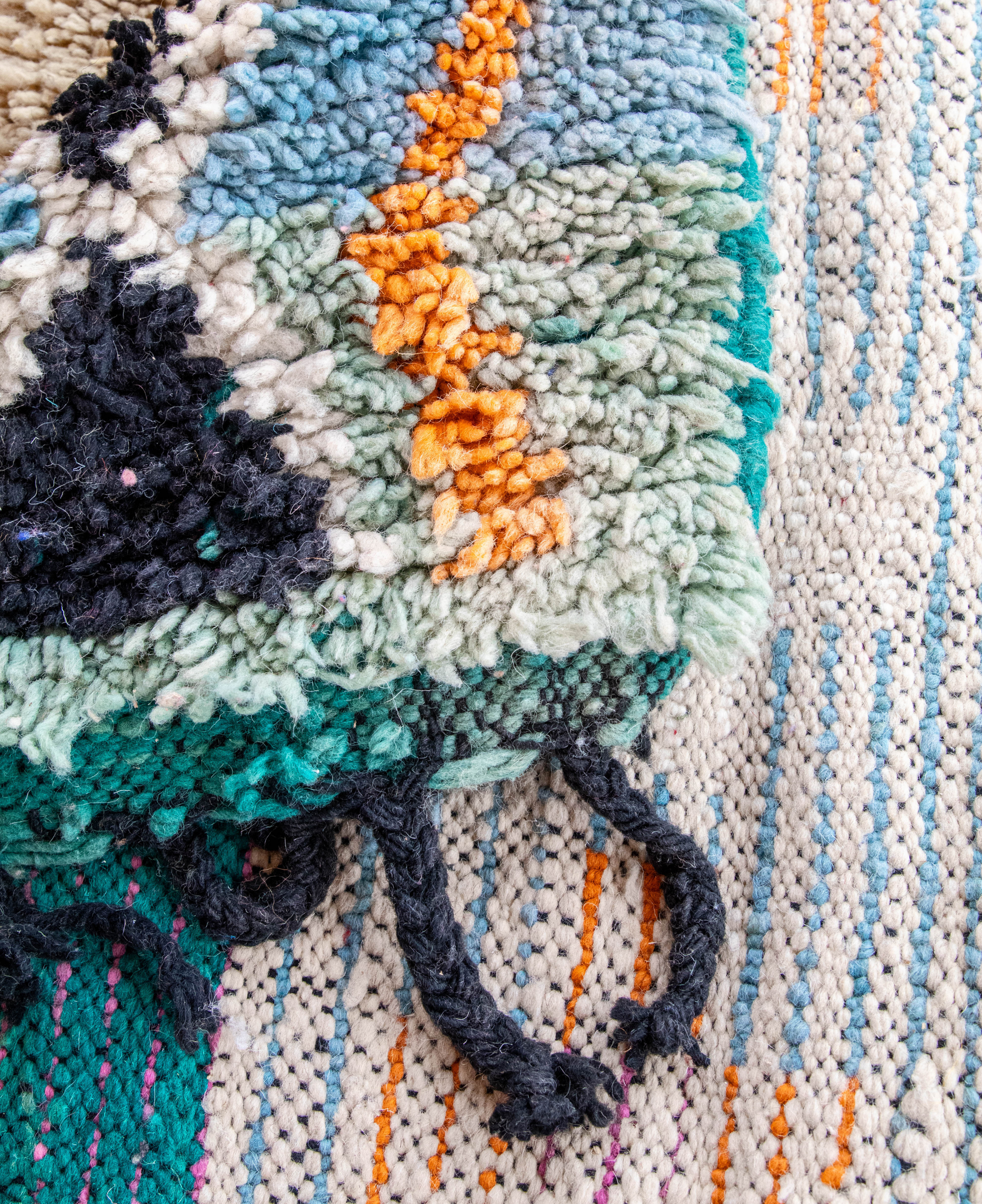 Moroccan Berber Beni Ourain Rug