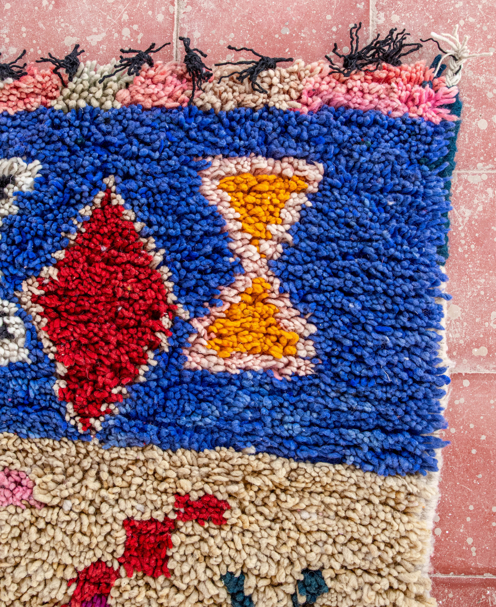Moroccan Berber Beni Ourain Rug