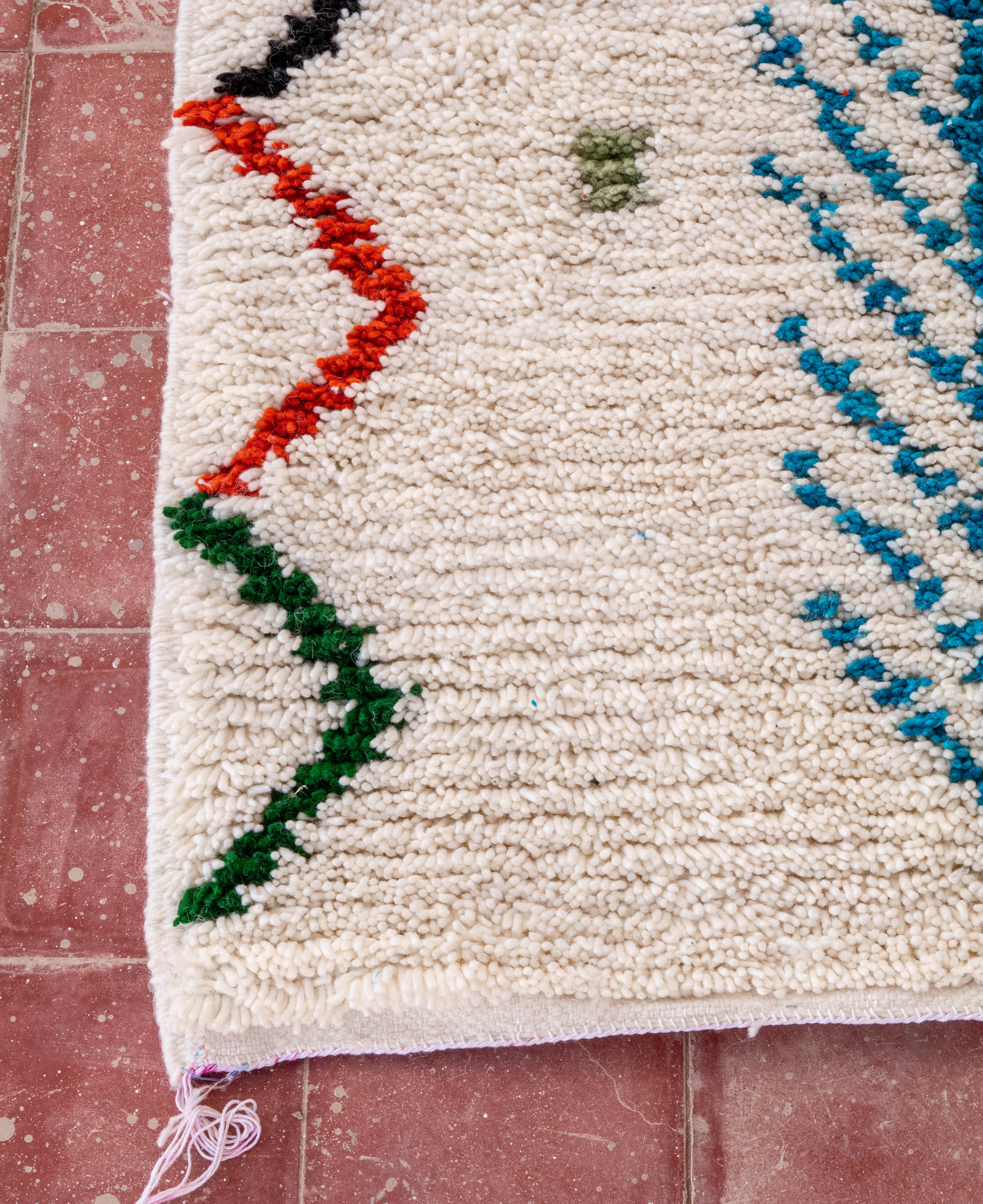 Moroccan Berber Beni Ourain Rug