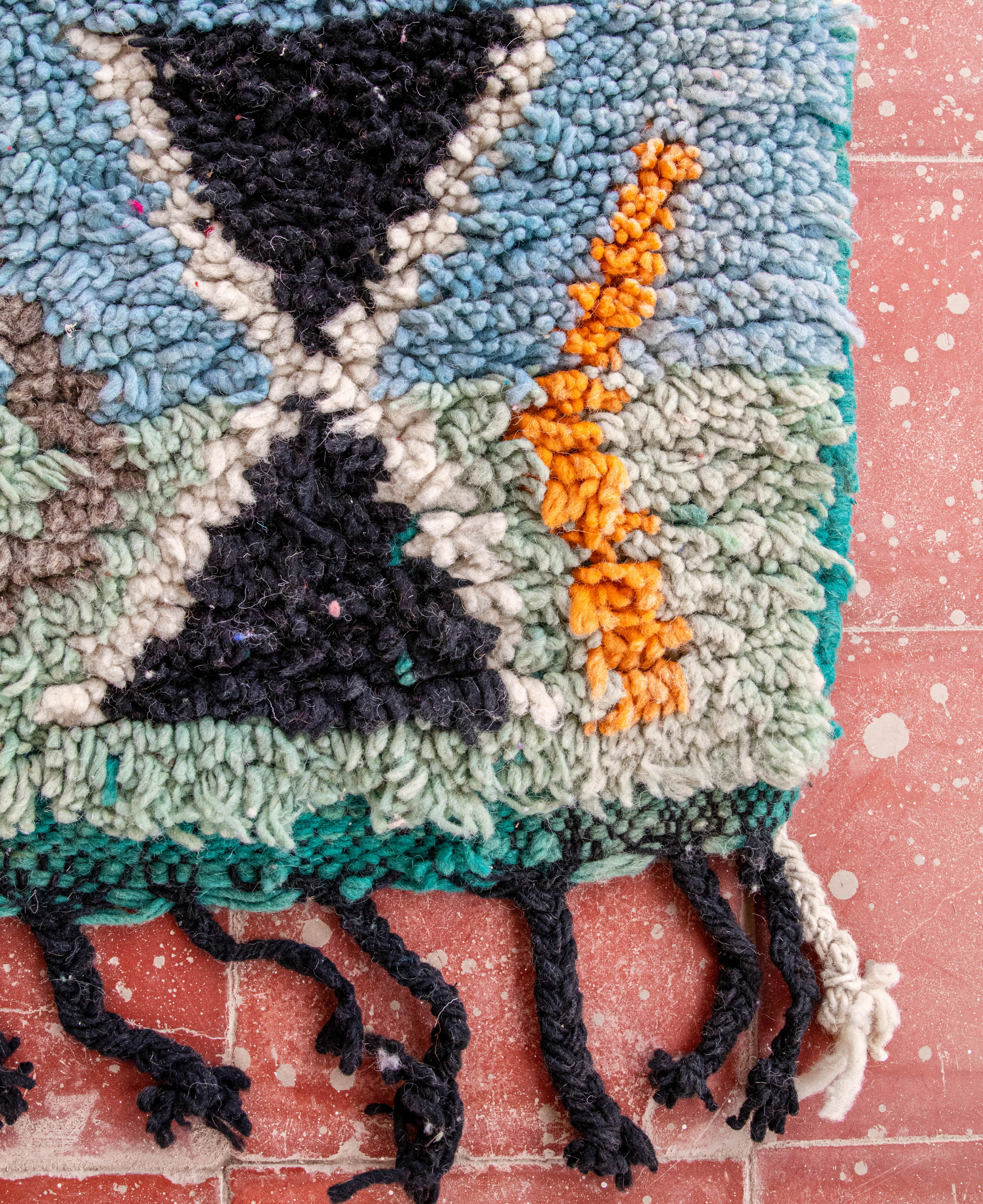 Moroccan Berber Beni Ourain Rug