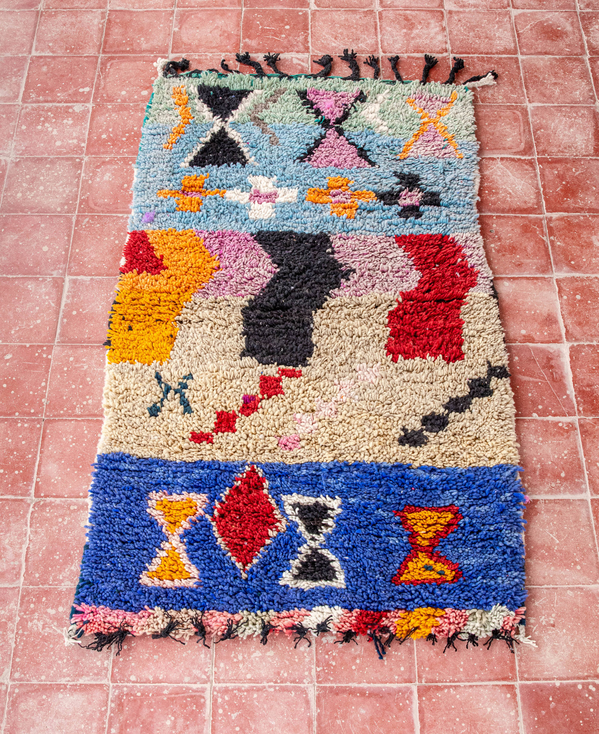 Moroccan Berber Beni Ourain Rug