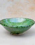 Handmade Tamegroute Bowl - Green