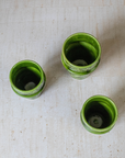 Tazekka Green Moroccan Ceramic Tumbler