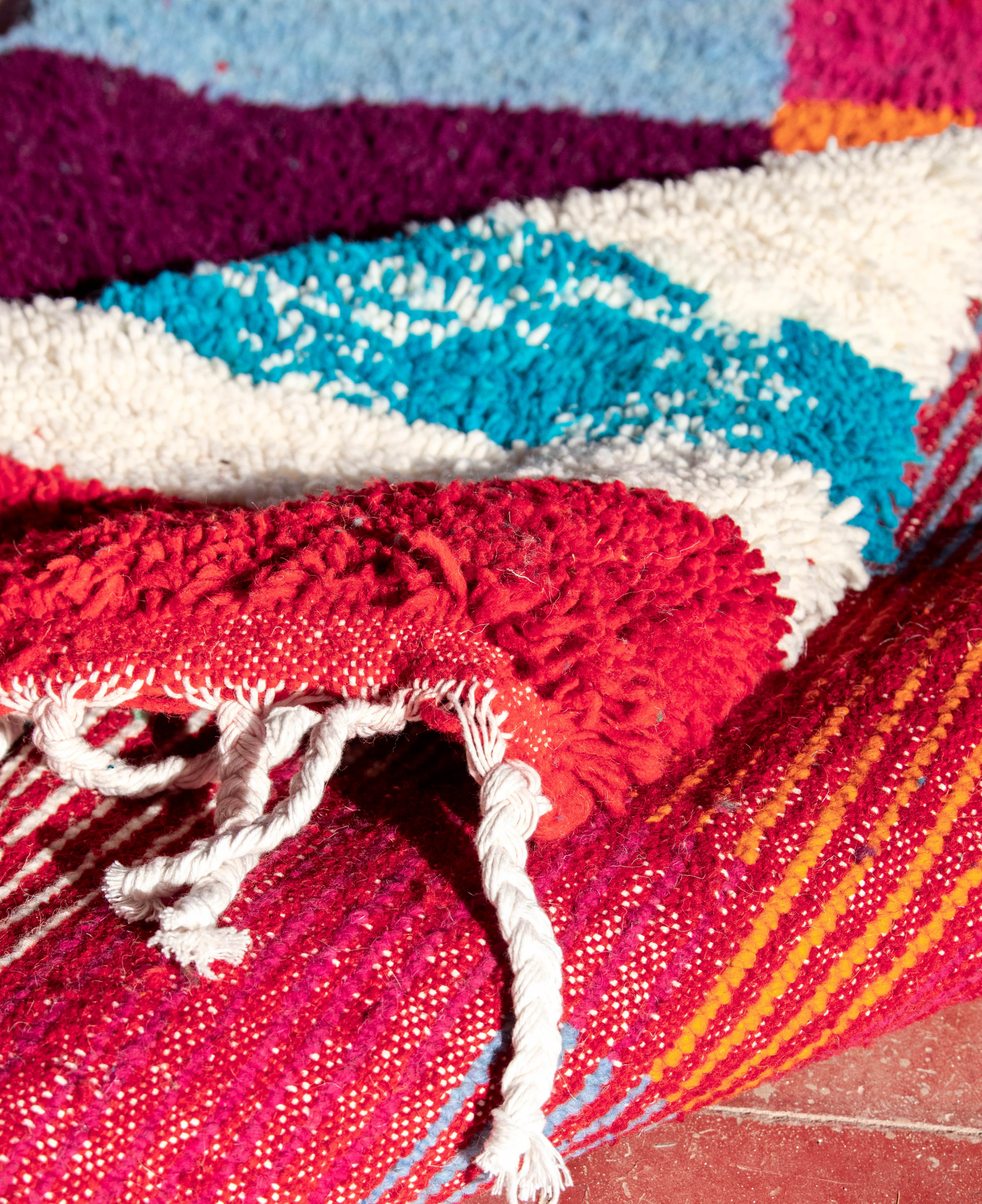Moroccan Berber Beni Ourain Rug