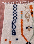 Moroccan Berber Beni Ourain Rug