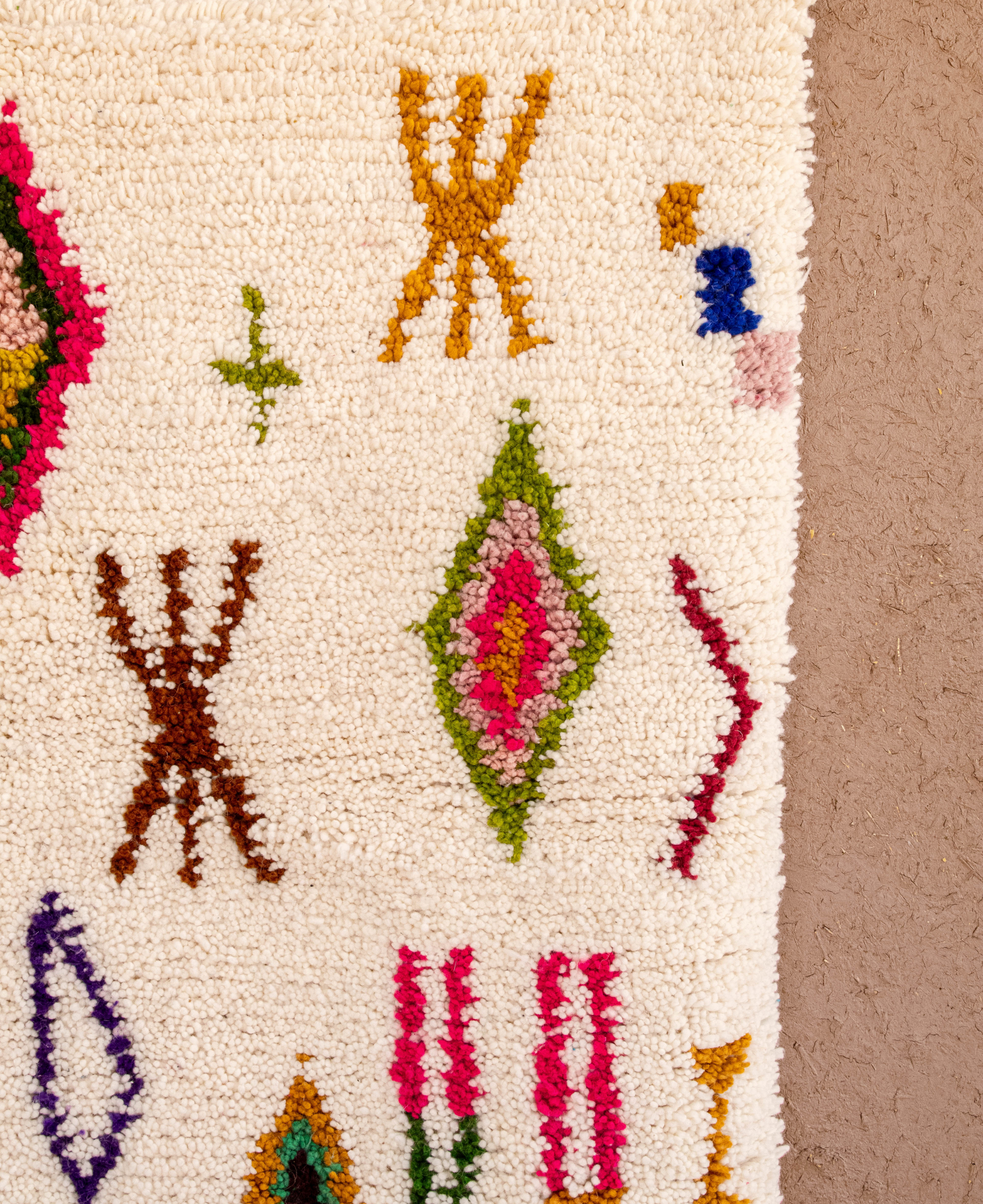 Moroccan Berber Beni Ourain Rug
