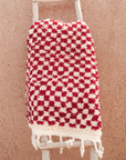 Moroccan Checkered Wool Rug