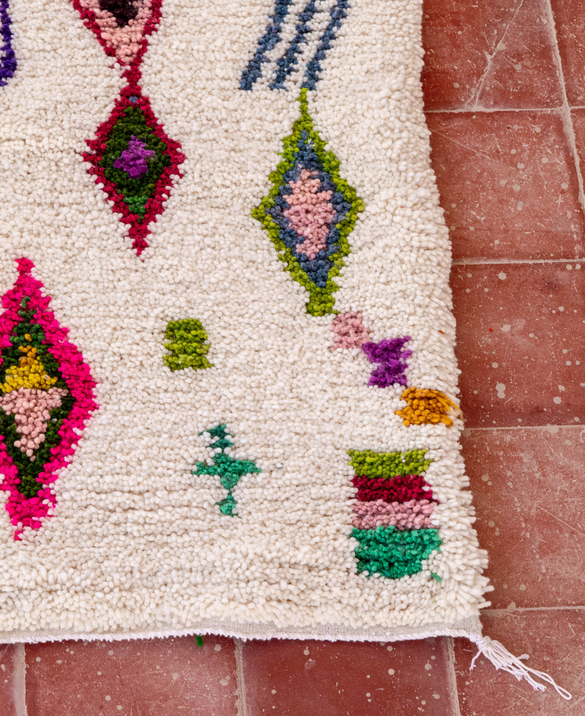 Moroccan Berber Beni Ourain Rug
