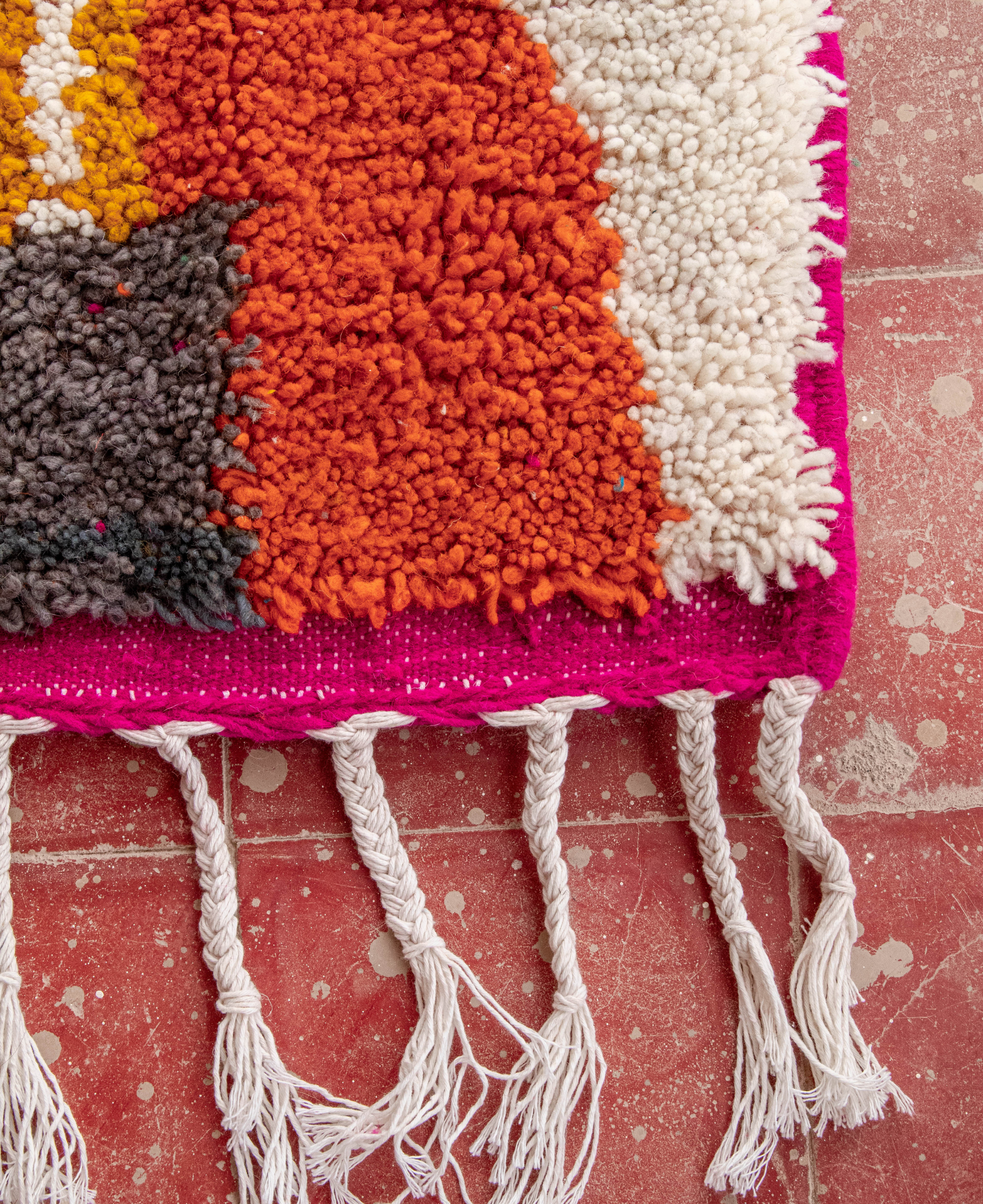 Moroccan Berber Beni Ourain Rug