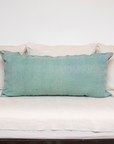 Vintage Cactus Silk Cushion – Handmade Moroccan Sabra Pillow