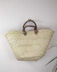 Moroccan Handwoven Shopper Baskets