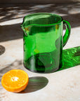 Handmade Beldi Pitcher - Green