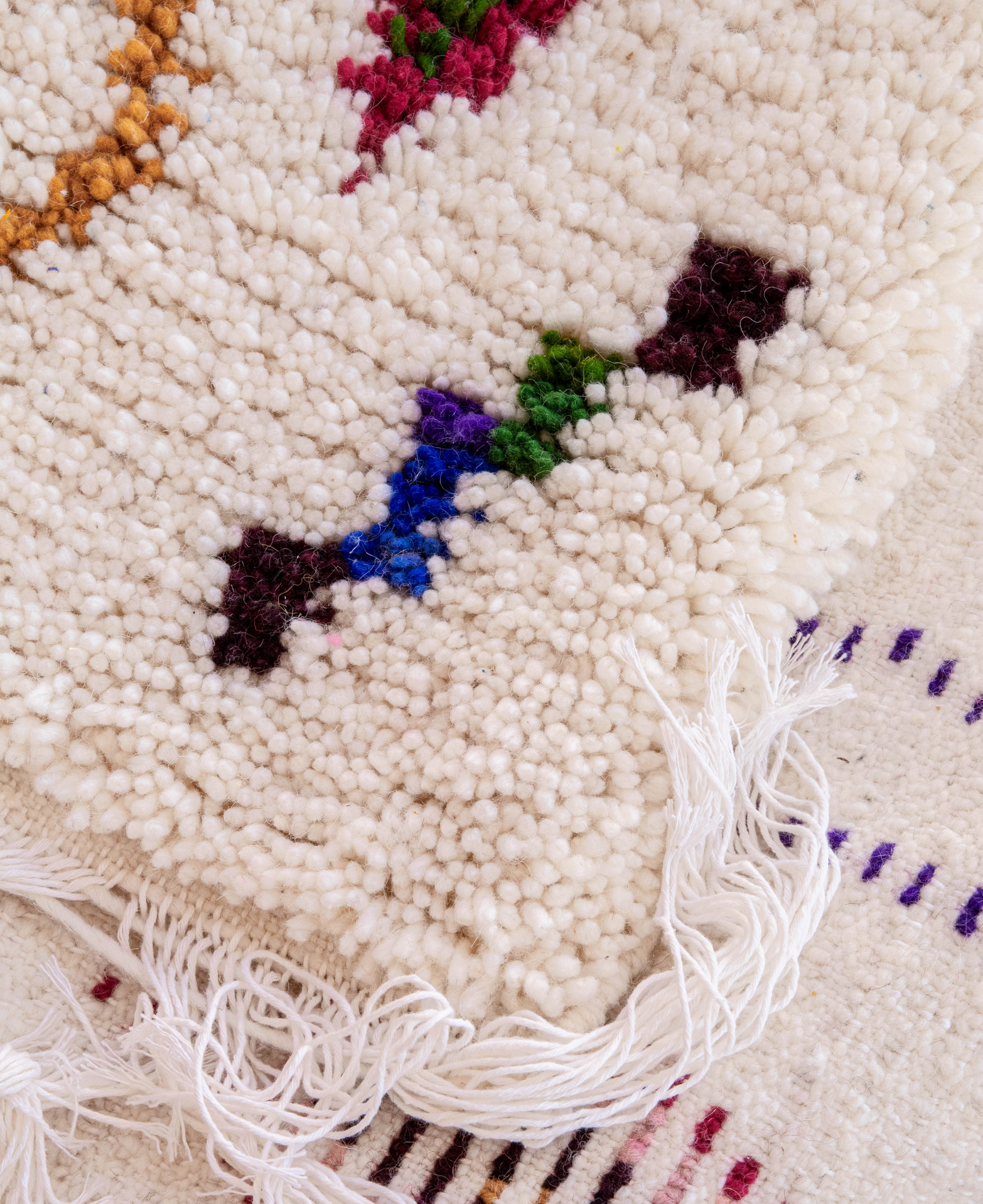 Moroccan Berber Beni Ourain Rug