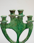 Vintage Tamegroute Handmade Candlestick Holder