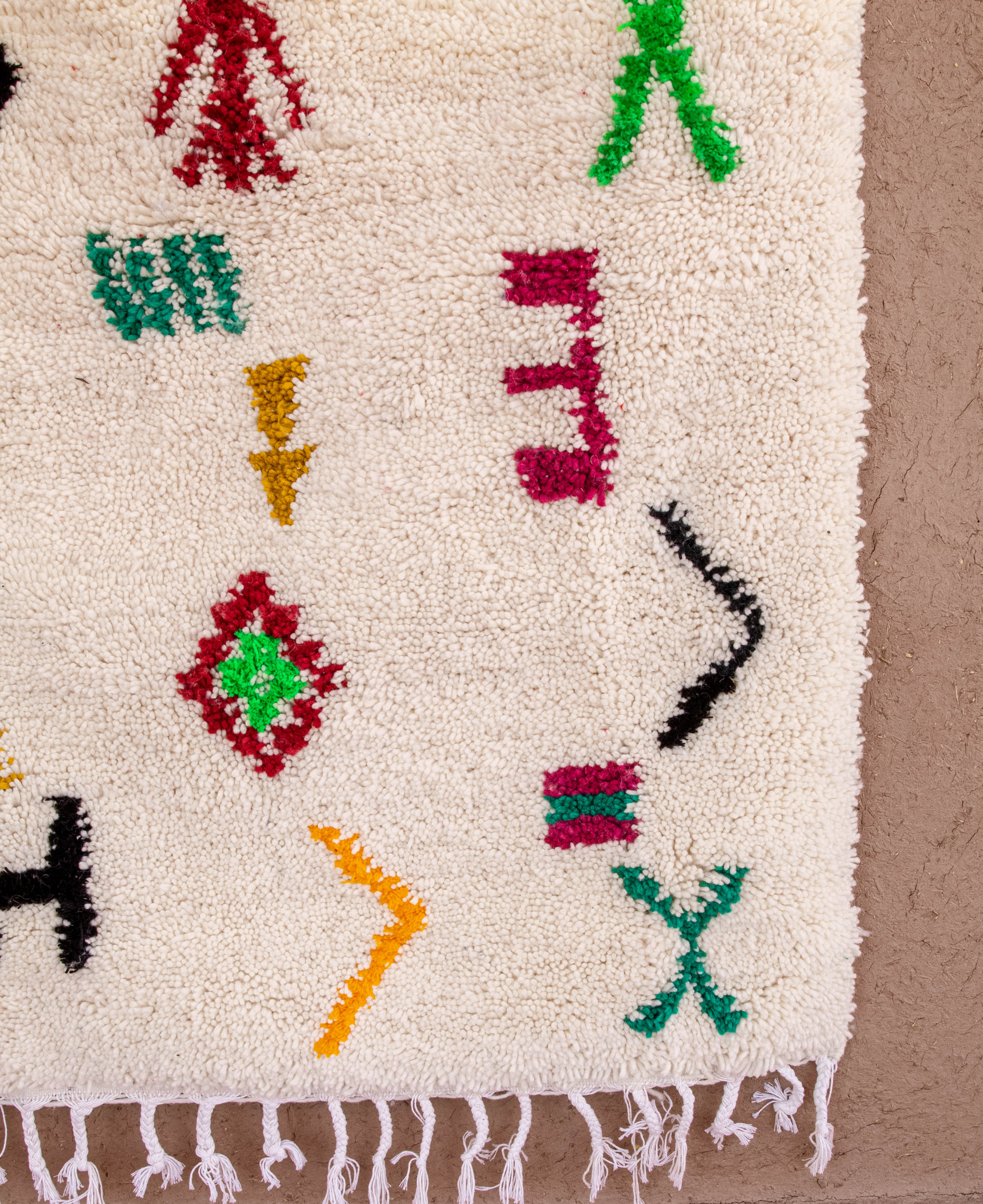 Moroccan Berber Beni Ourain Rug