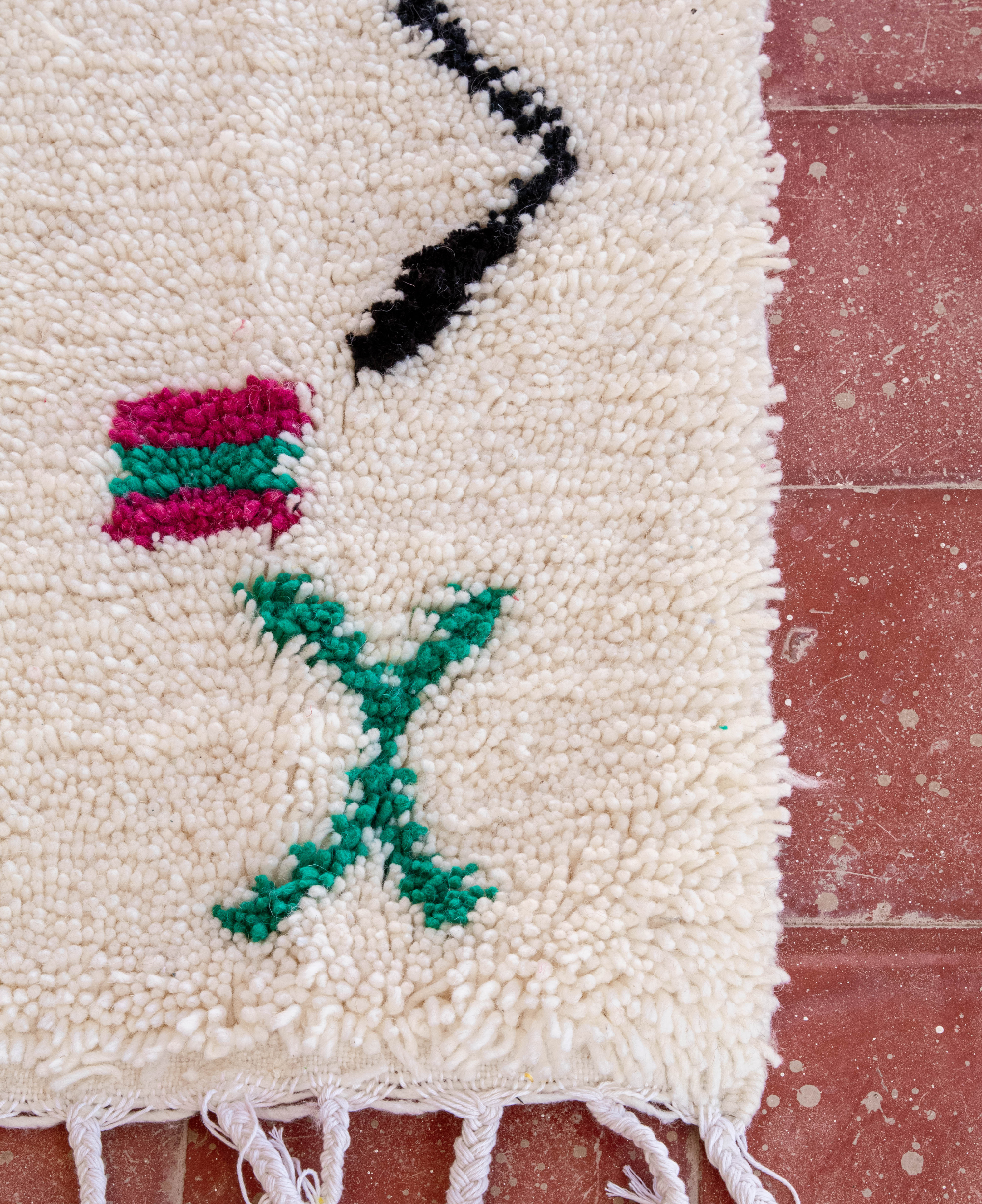 Moroccan Berber Beni Ourain Rug