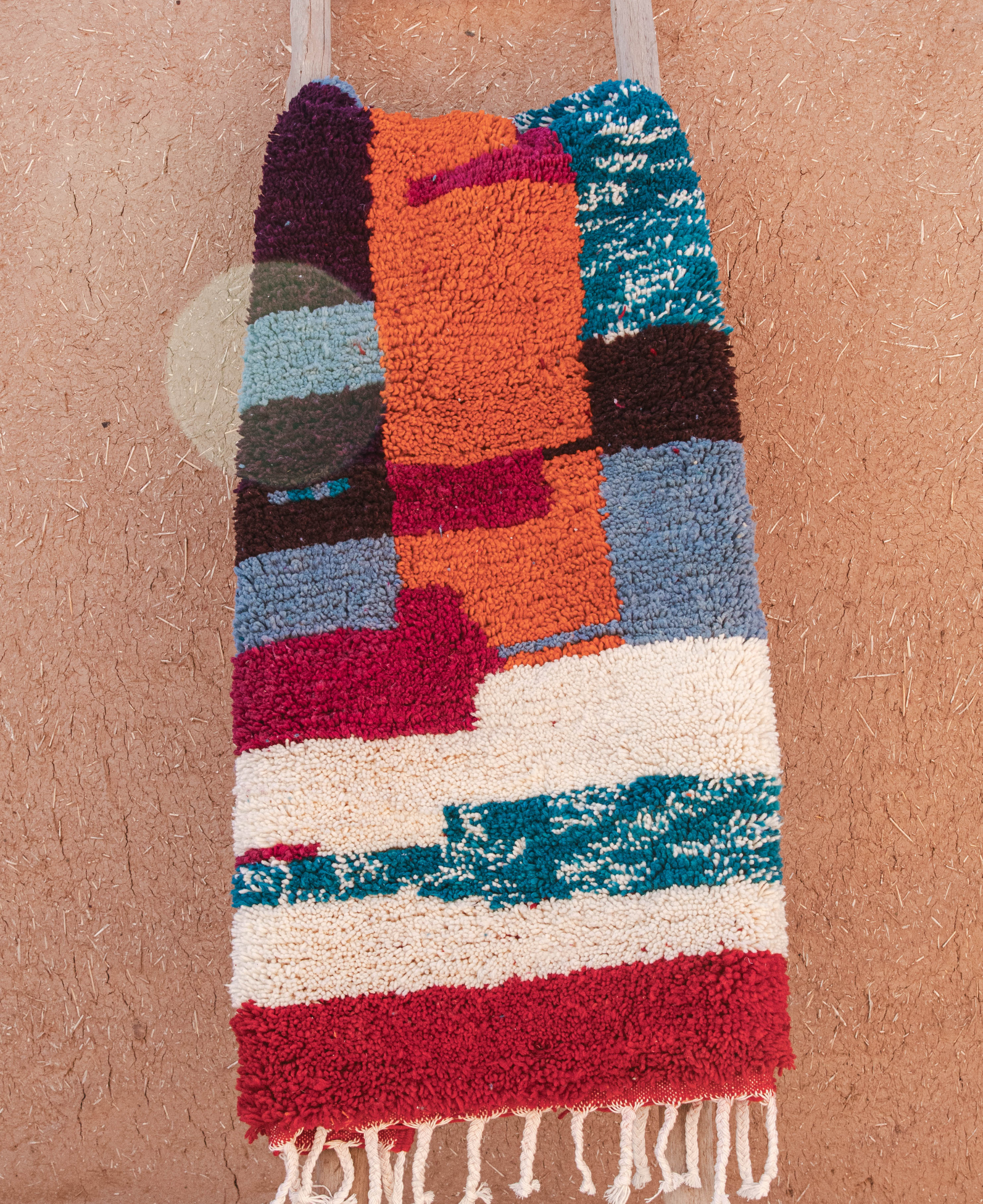 Moroccan Berber Beni Ourain Rug
