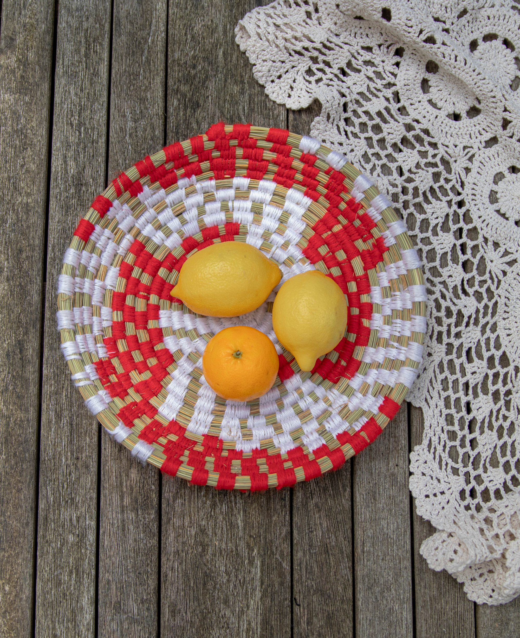 Moroccan Wool Plate - 016