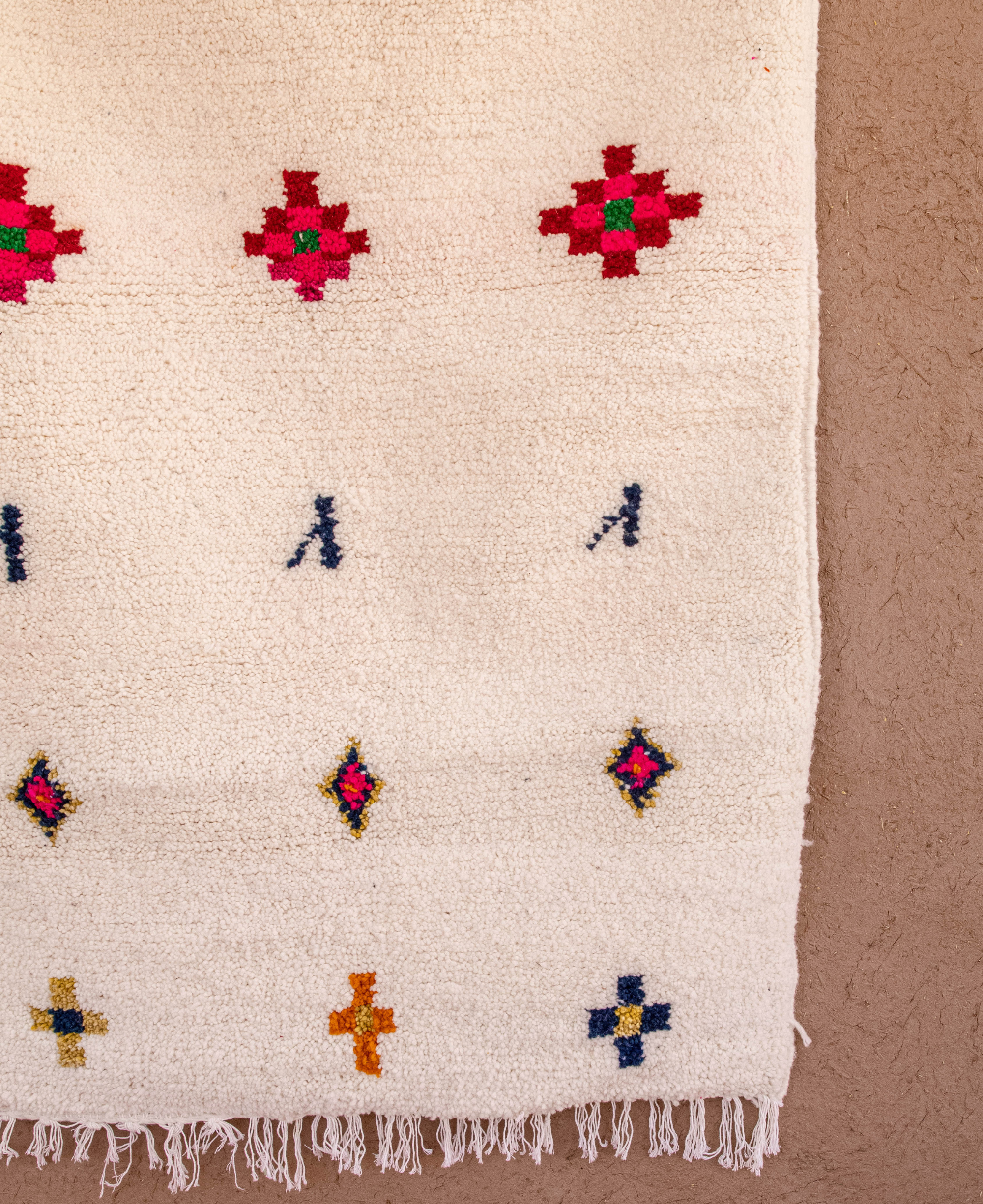 Moroccan Berber Beni Ourain Rug