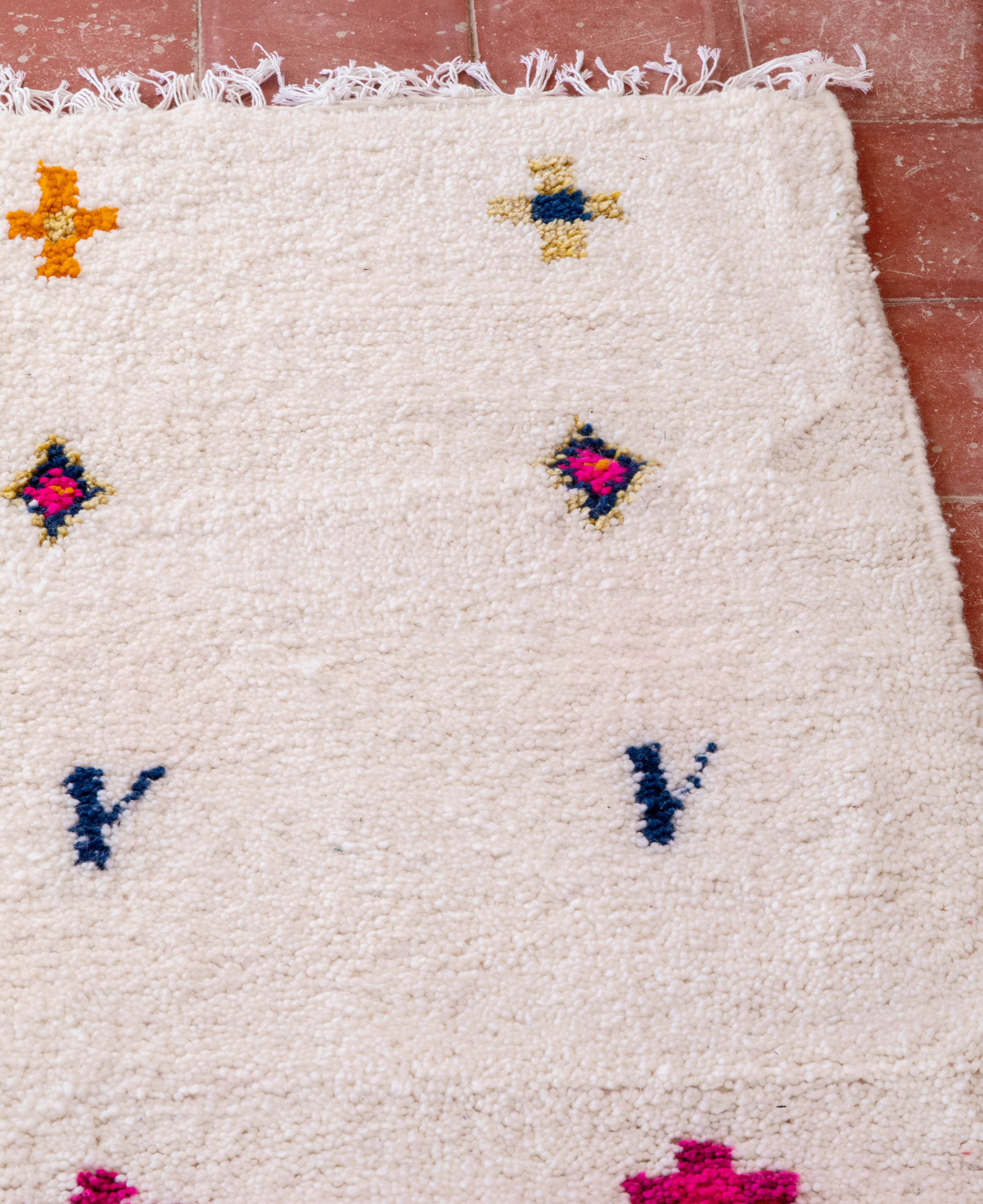 Moroccan Berber Beni Ourain Rug