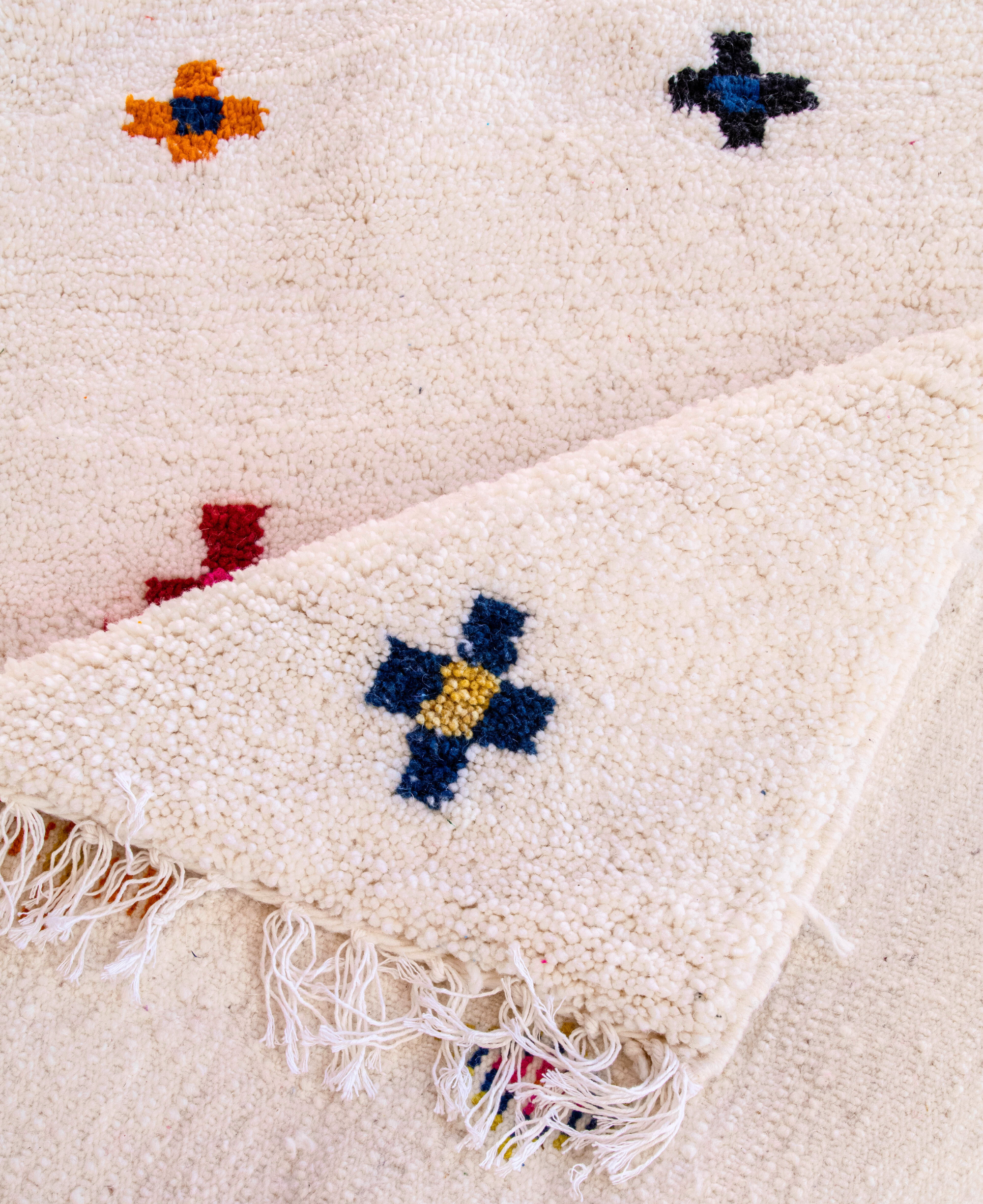 Moroccan Berber Beni Ourain Rug