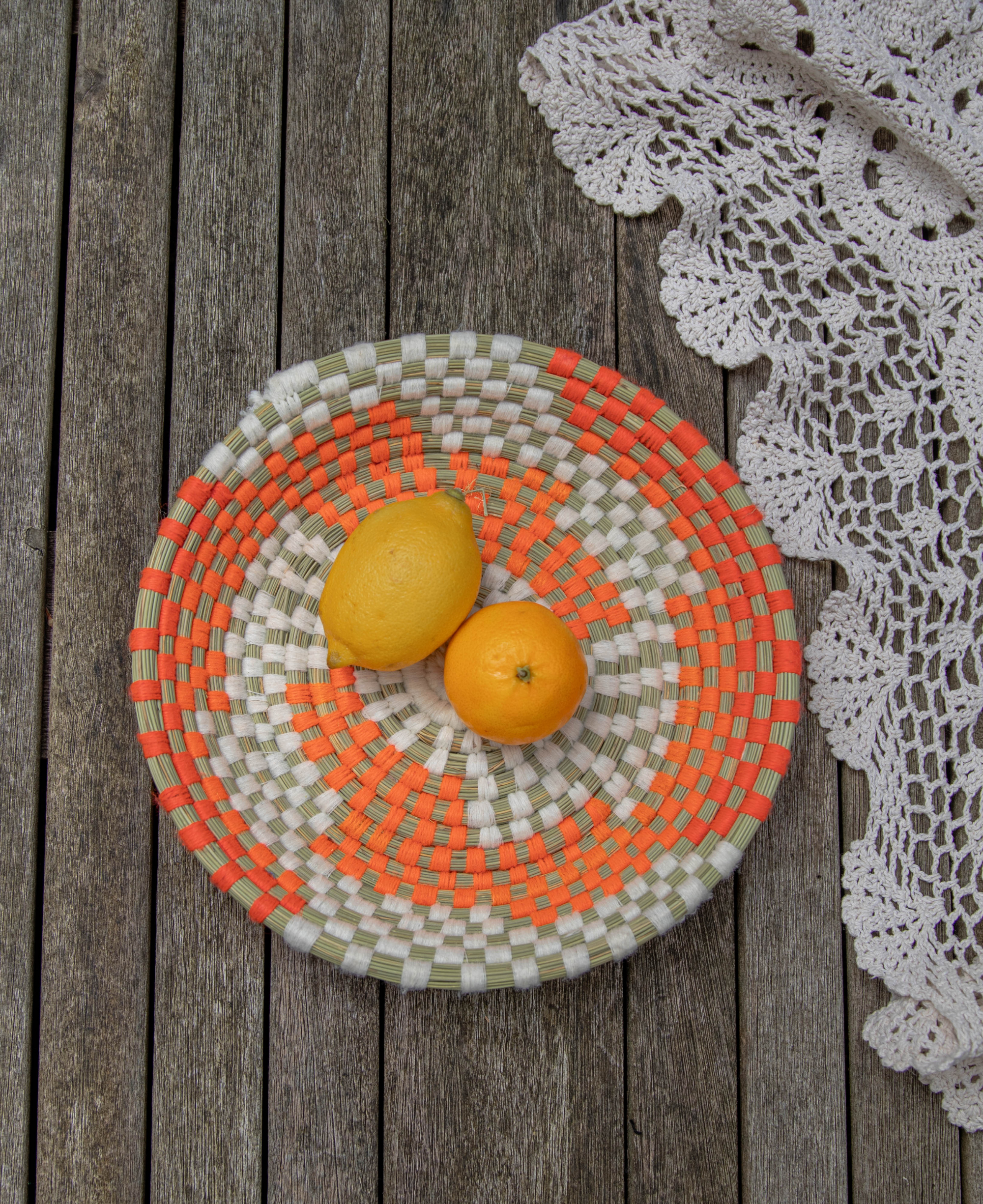 Moroccan Wool Plate - 017