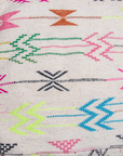 Handmade Moroccan Floor Cushion - Boho Vintage Floor Pouf