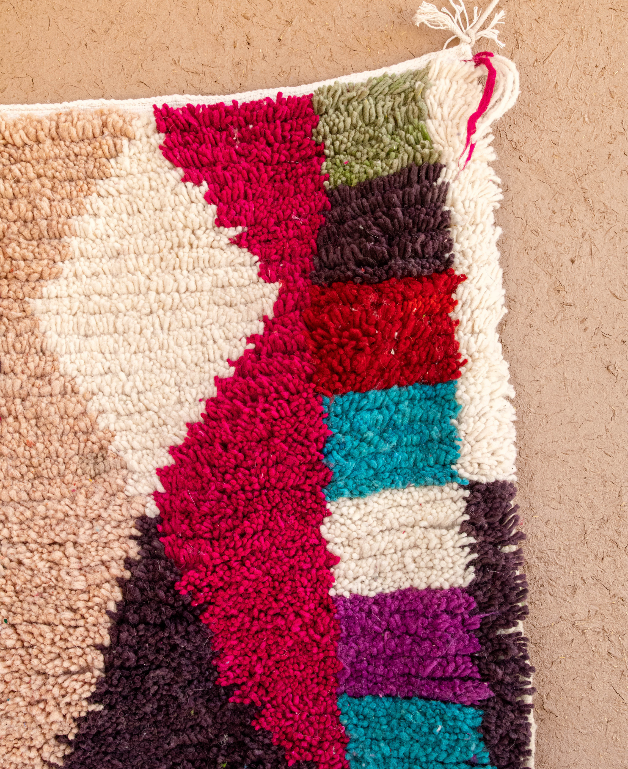 Moroccan Berber Beni Ourain Rug