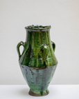Handcrafted Tamegroute Green Vase