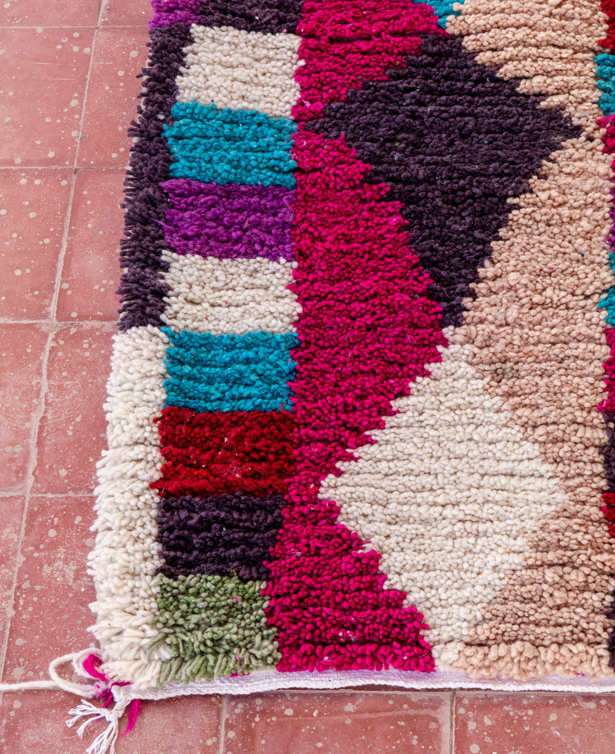 Moroccan Berber Beni Ourain Rug