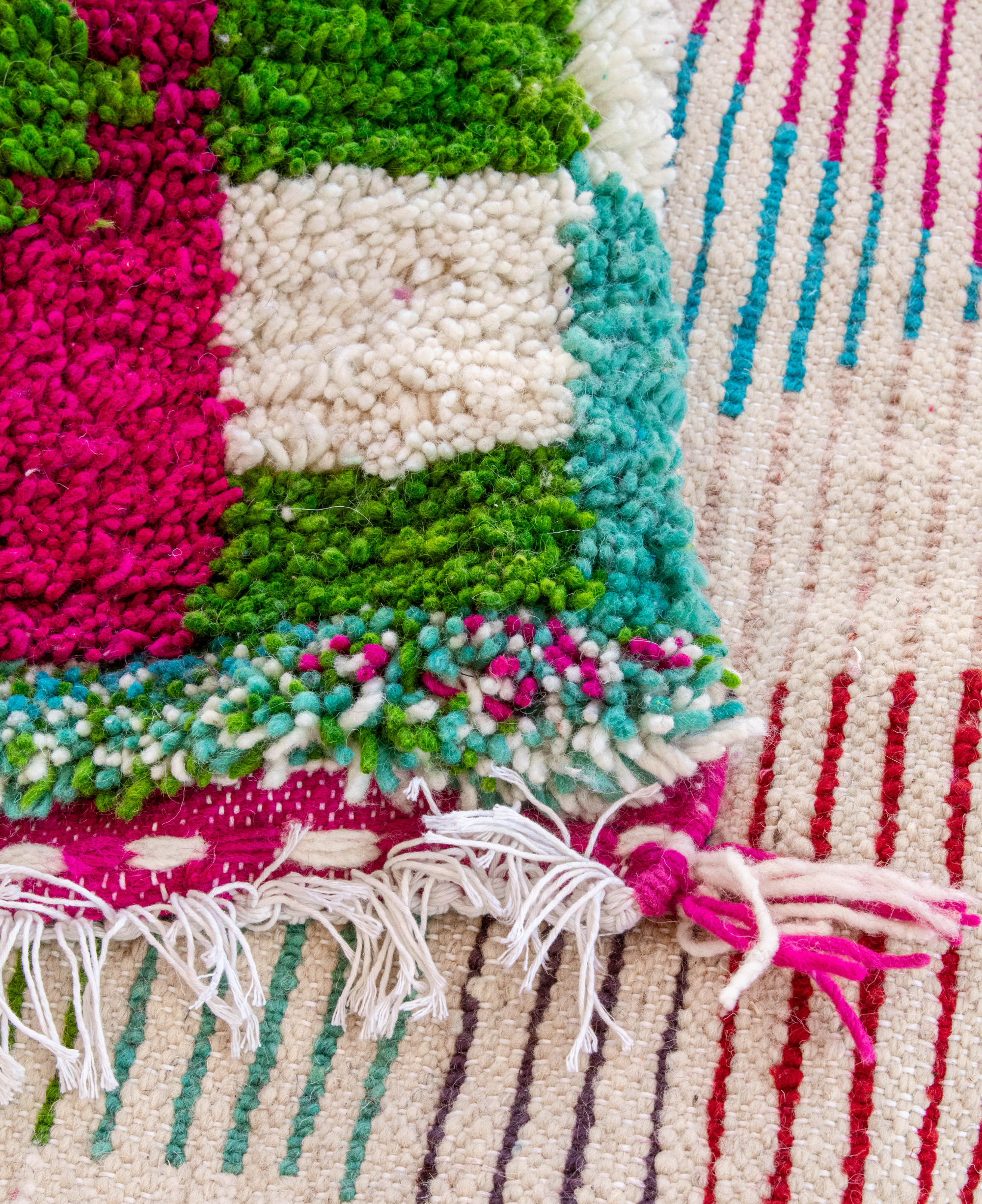 Moroccan Berber Beni Ourain Rug