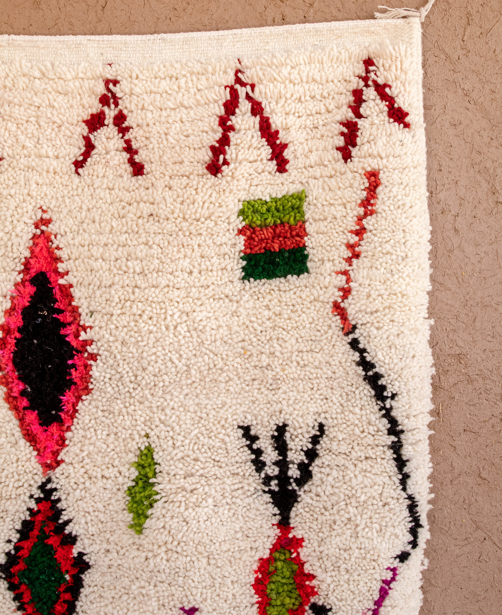 Moroccan Berber Beni Ourain Rug