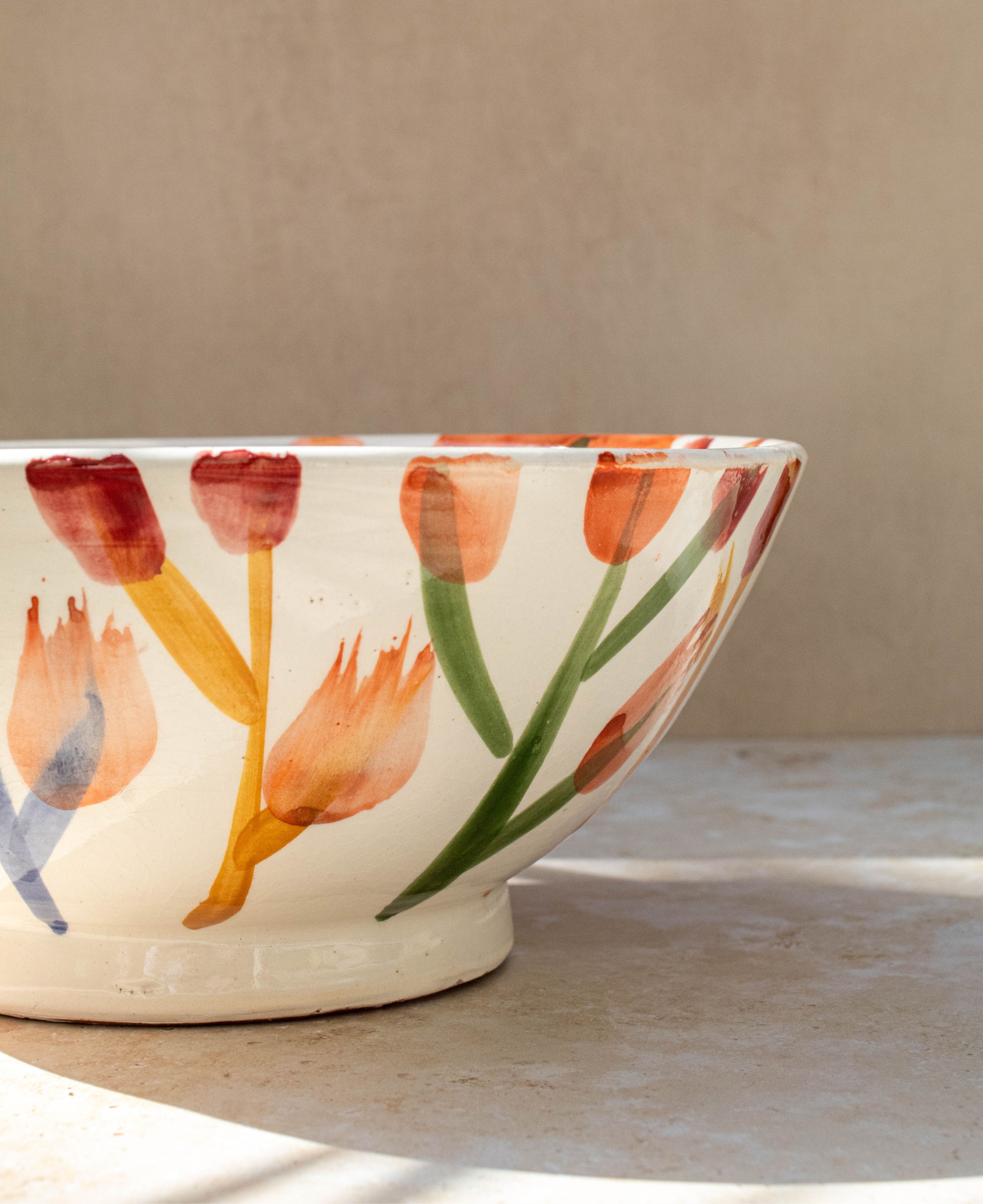 Handpainted Moroccan Bowls – Ourika Spring Collection