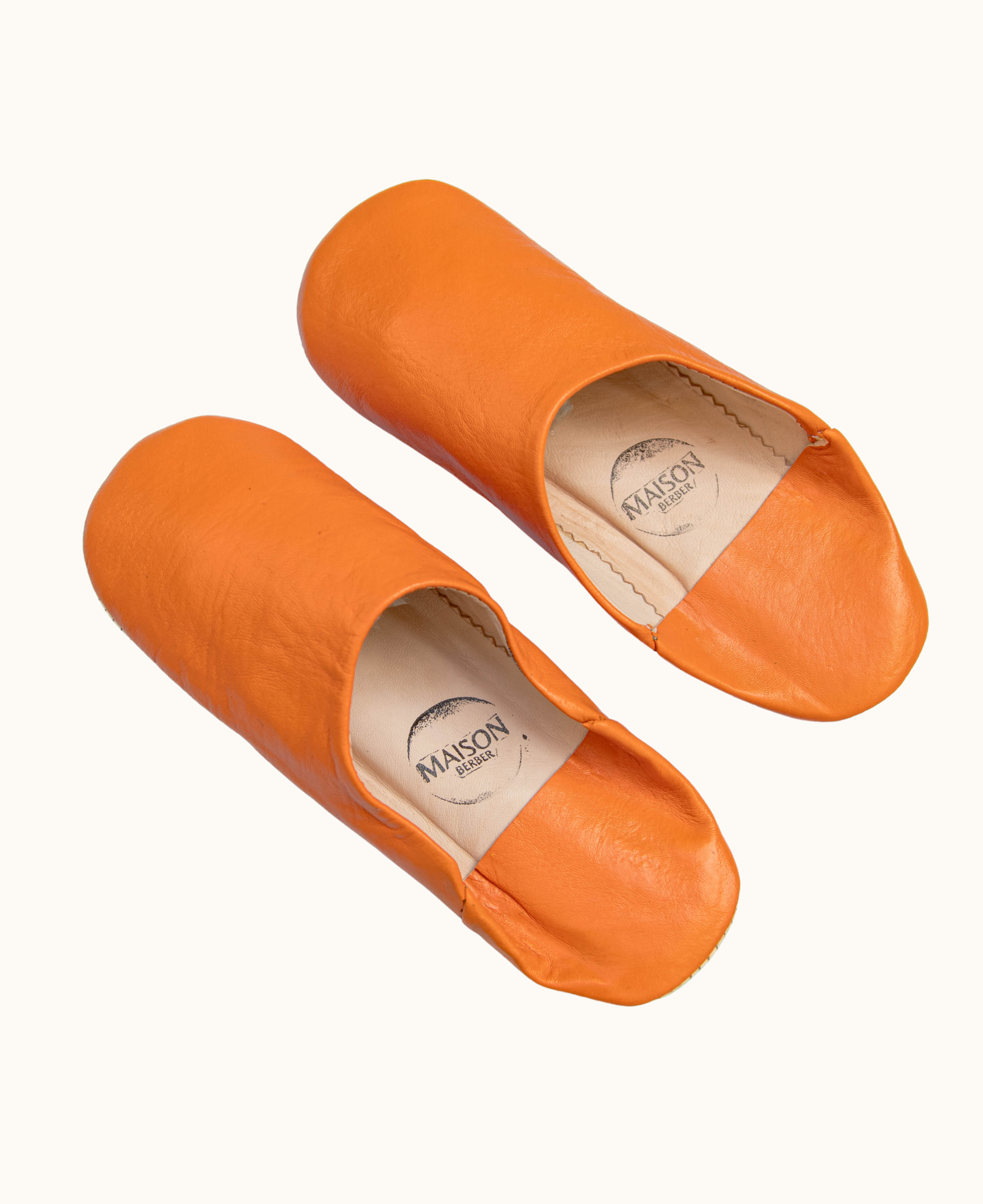 Moroccan Babouche Slippers, Clementine