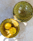 Handmade Tamegroute Bowl - Ochre