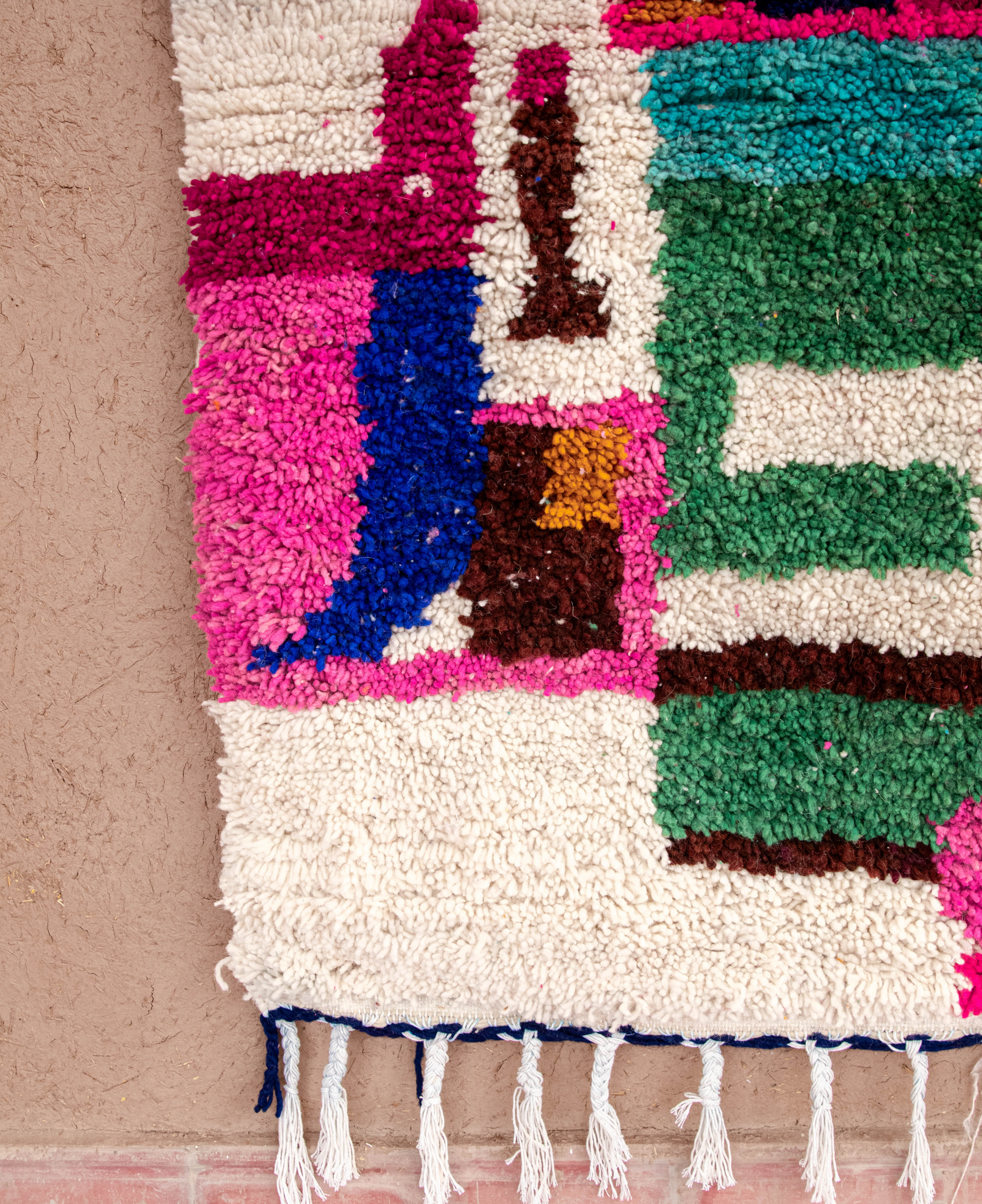 Moroccan Berber Beni Ourain Rug