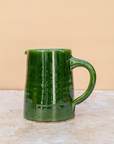 Tazekka Green Moroccan Ceramic Jug
