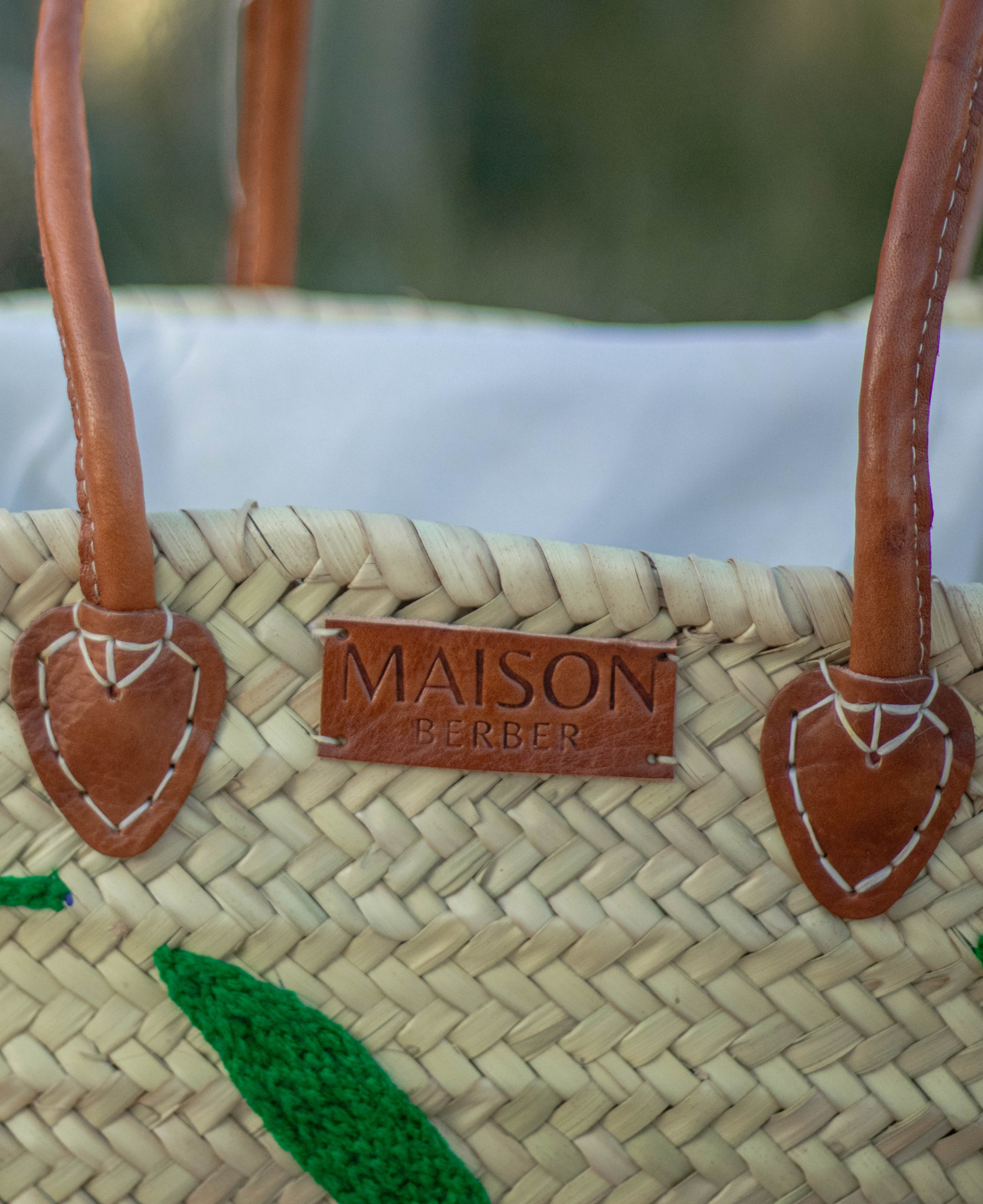 Straw Shopper Baskets