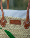 Straw Shopper Baskets